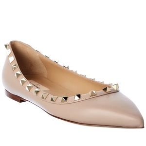 Valentino stubbed pink flat EUR 38.5
